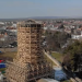 ansamblul-de-la-curtea-domneasca-a-targovistei-este-restaurat-cu-metode-de-lucru-din-vechime.-turnul-chindiei,-in-haina-noua