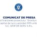 Comunicat de presă privind finalizarea proiectului ”Granturi pentru capital de lucru acordat IMM-urilor” SC GRIFOR SERV SRL