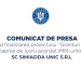 Comunicat de presă privind finalizarea proiectului ”Granturi pentru capital de lucru acordat IMM-urilor” SC SIMIADDA UNIC S.R.L