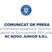 Comunicat de presă privind finalizarea proiectului ”Granturi pentru capital de lucru acordat IMM-urilor” SC BODO JUNIOR S.R.L