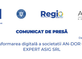 COMUNICAT DE PRESĂ: Transformarea digitală a societatii AN-DOR CONT EXPERT ASIG SRL