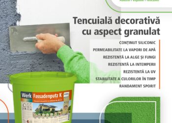 Fassadenputz K1 – Eleganță și Protecție pentru Fațada Casei Tale