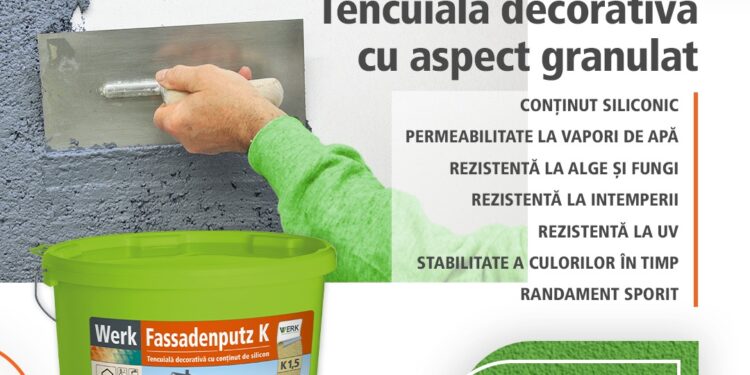 Fassadenputz K1 – Eleganță și Protecție pentru Fațada Casei Tale