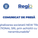 COMUNICAT DE PRESĂ: “Digitalizarea societatii NEW TRANS INTERNATIONAL SRL prin achizitii cu finantare nerambursabila”
