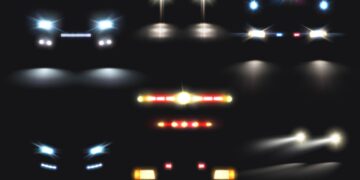 Ce implică un proiector montat pe un vehicul care lucrează în condiții dificile